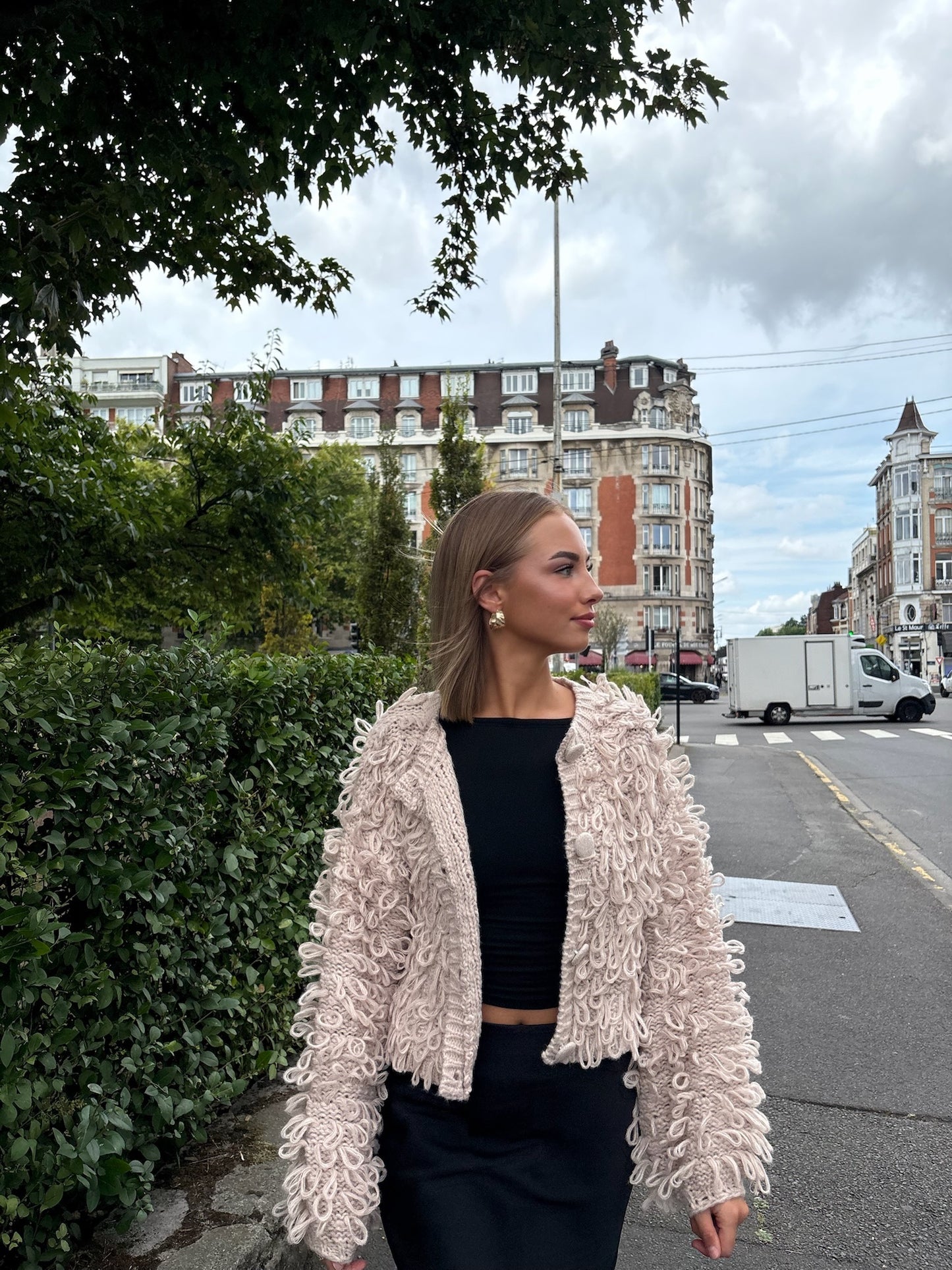 Gilet crème