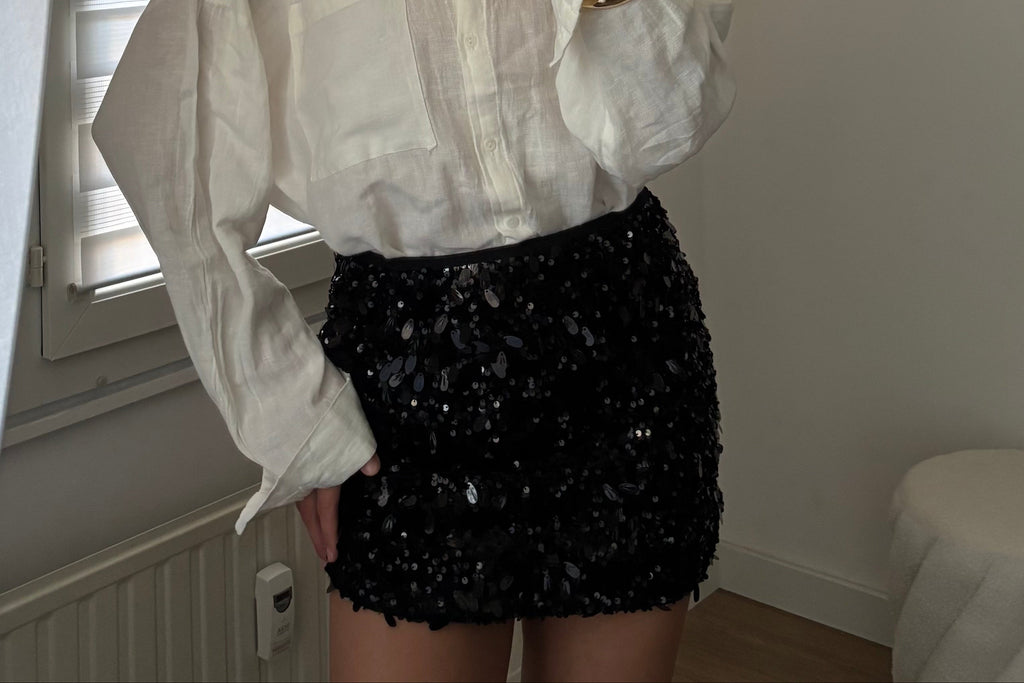 Jupe sequin