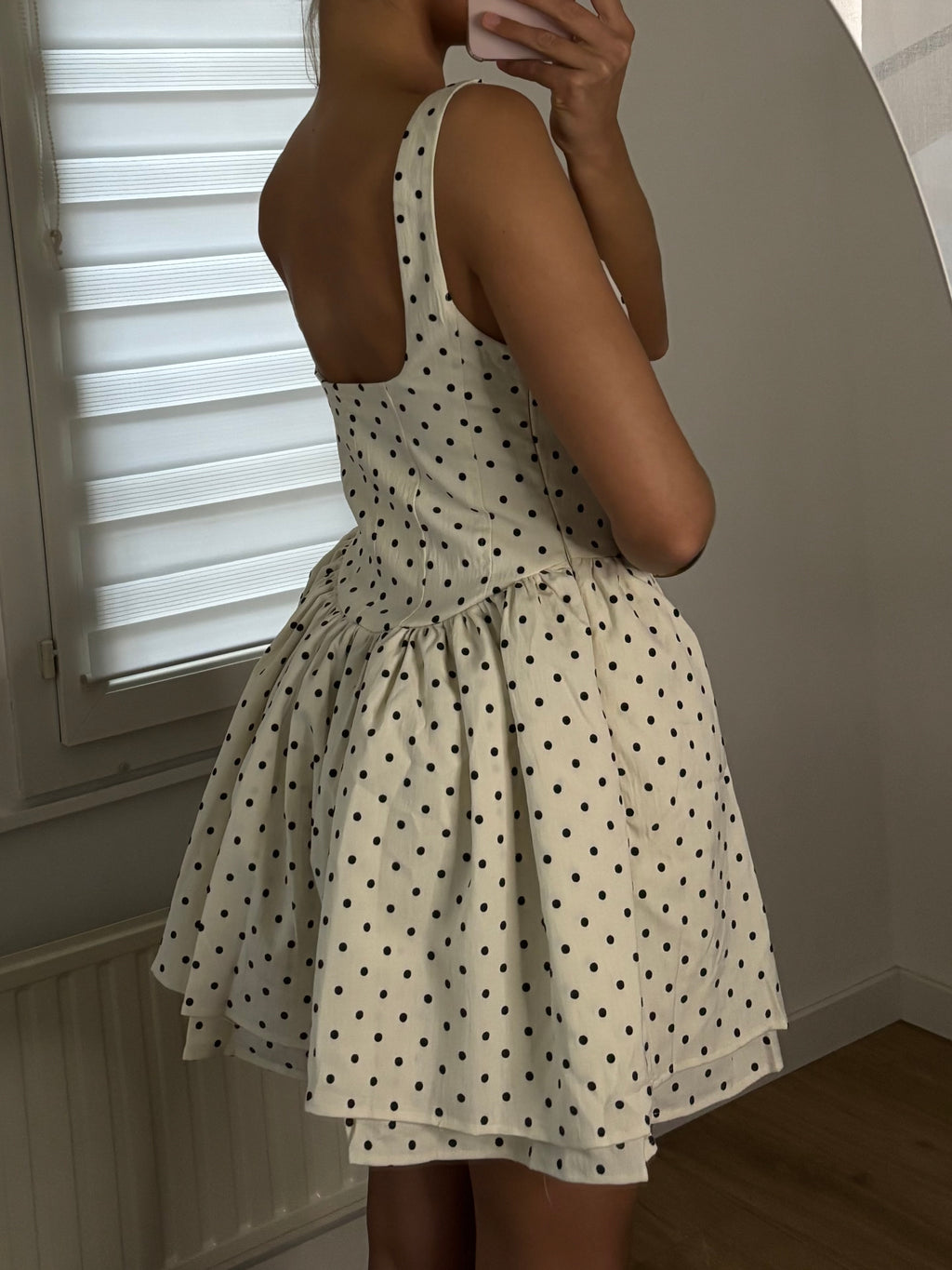 Robe à pois