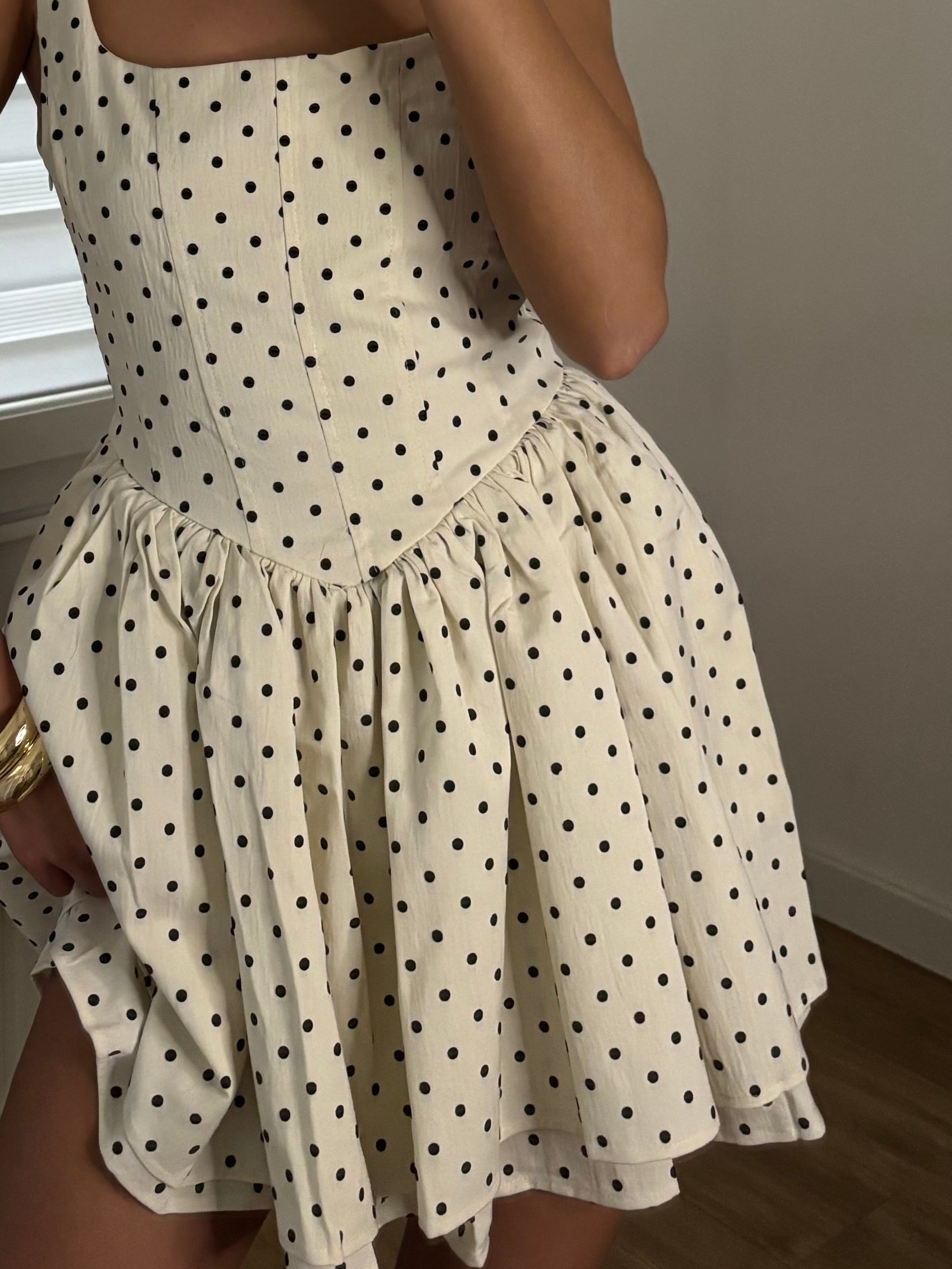 Robe à pois