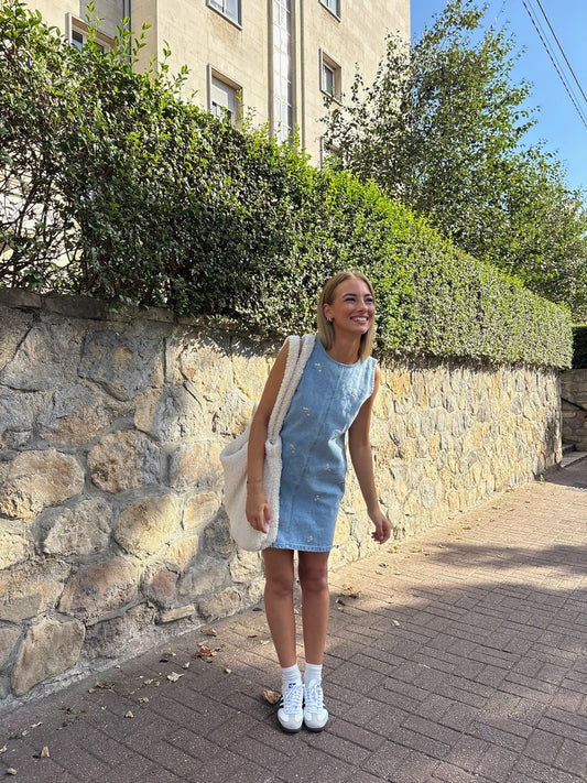 Robe en jeans