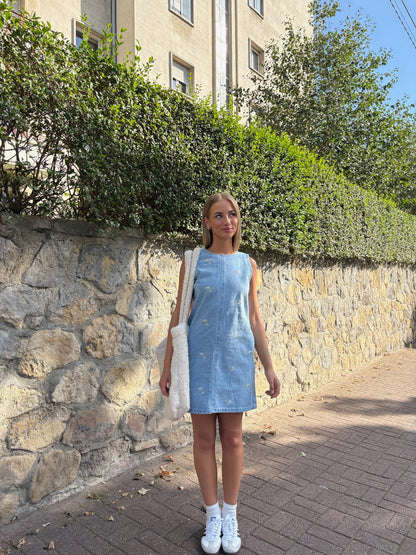 Robe en jeans