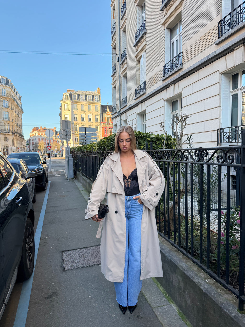 Trench long "Louise"